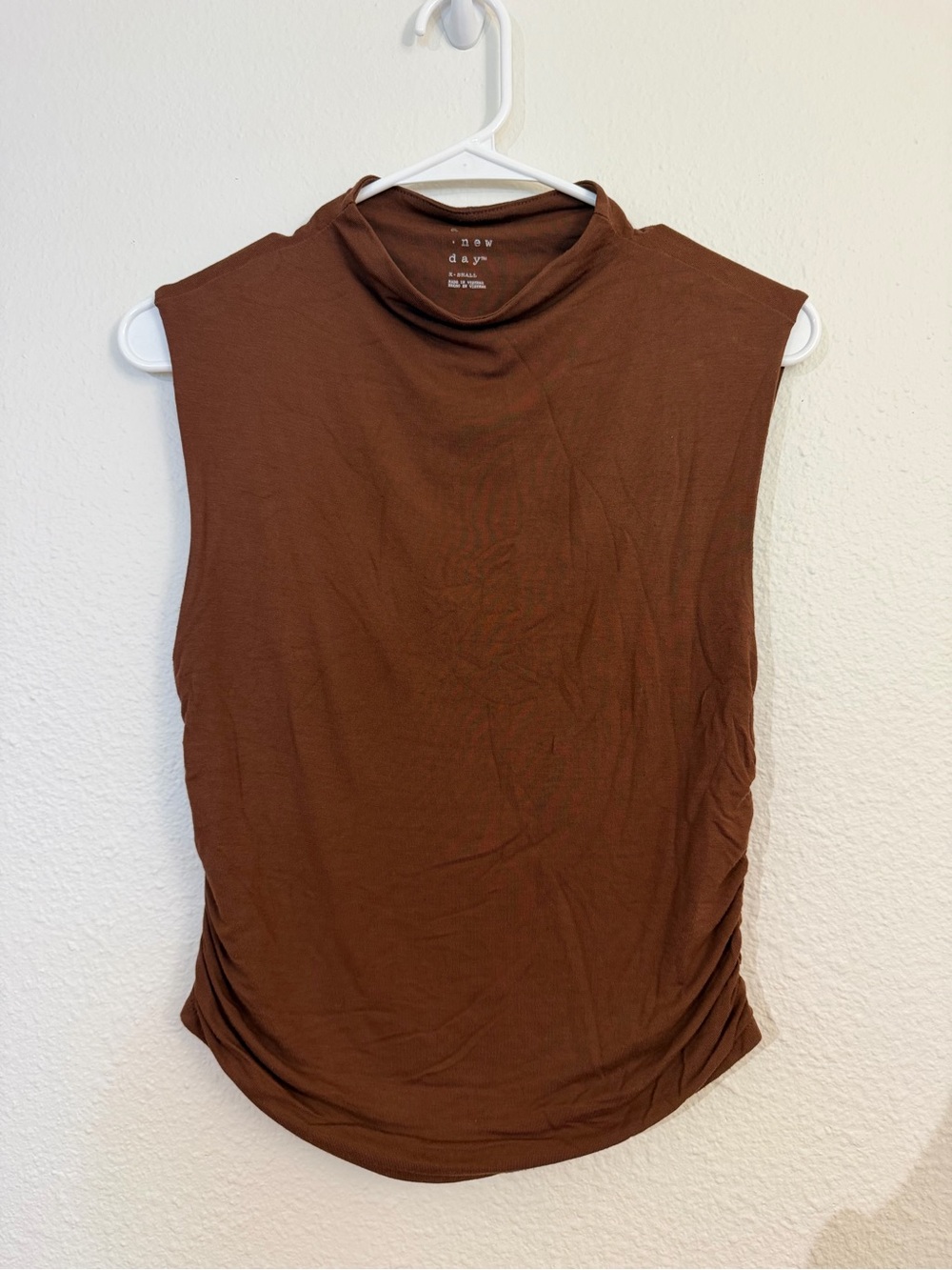 a new day Brown Sleeveless Tank